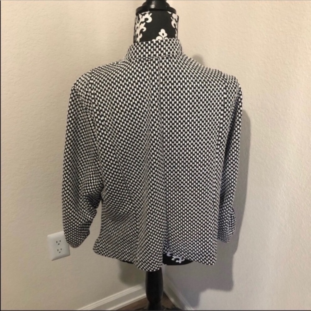 Torrid Checkered Blazer Jacket - image 2